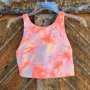 Lululemon Athletica High Neck Long Line Energy Sports Bra